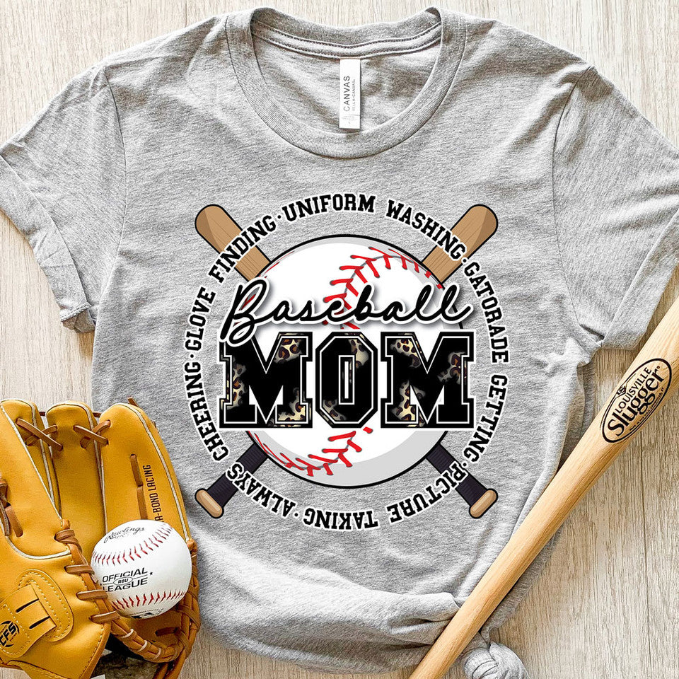 Baseball Mom circle