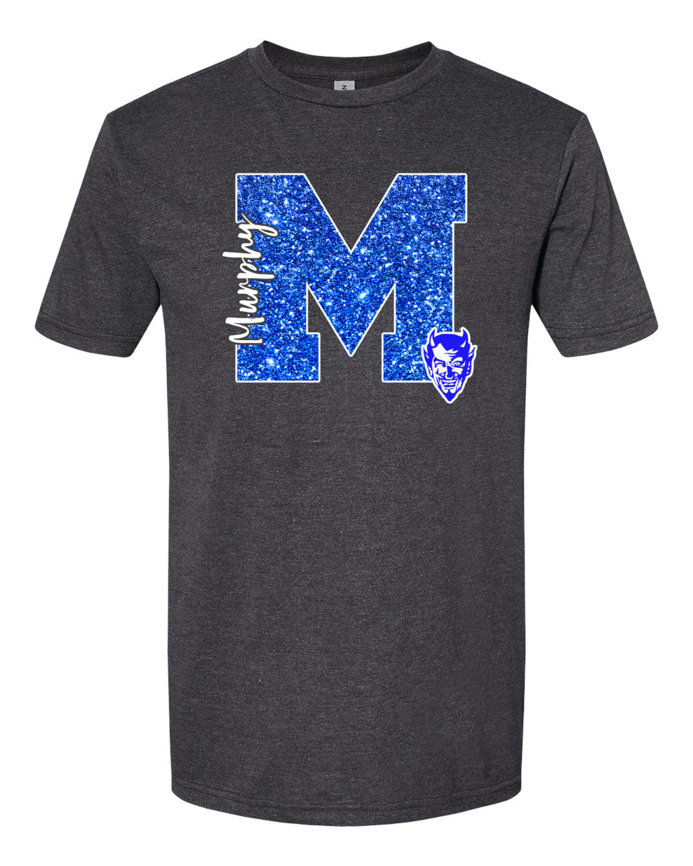 Blue Devils M Faux Glitter