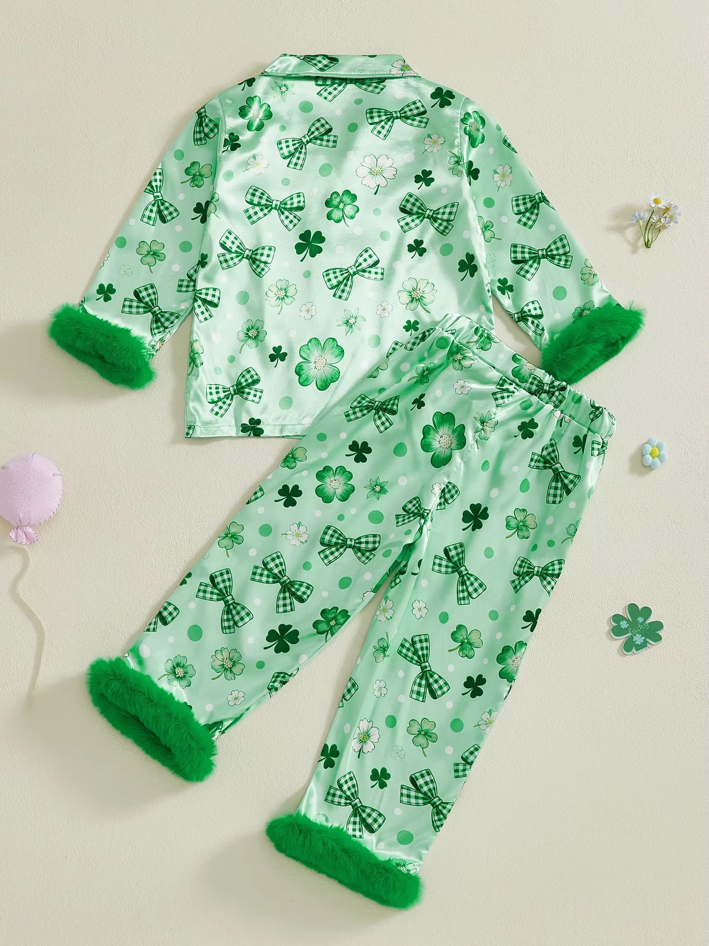 PREORDER: Lucky Bow PJ's  1.12.26