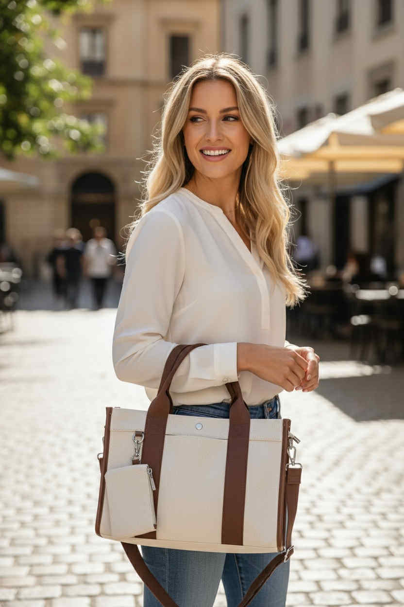 PREORDER: The Grab & Go Canvas Tote 1.12.26 OSYM