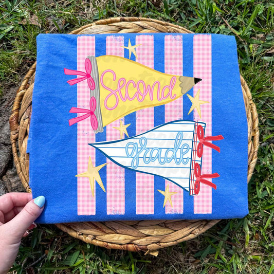 Grade School Pennant - 2nd grade
