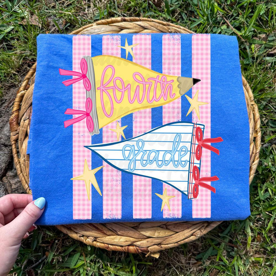 Grade School Pennant - 4th grade