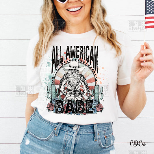 All American babe