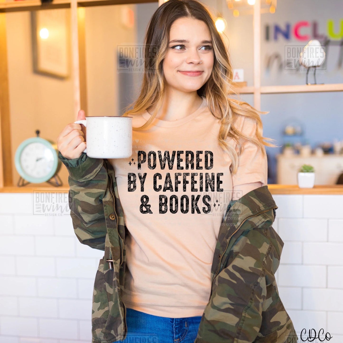 Powered by caffeine and books