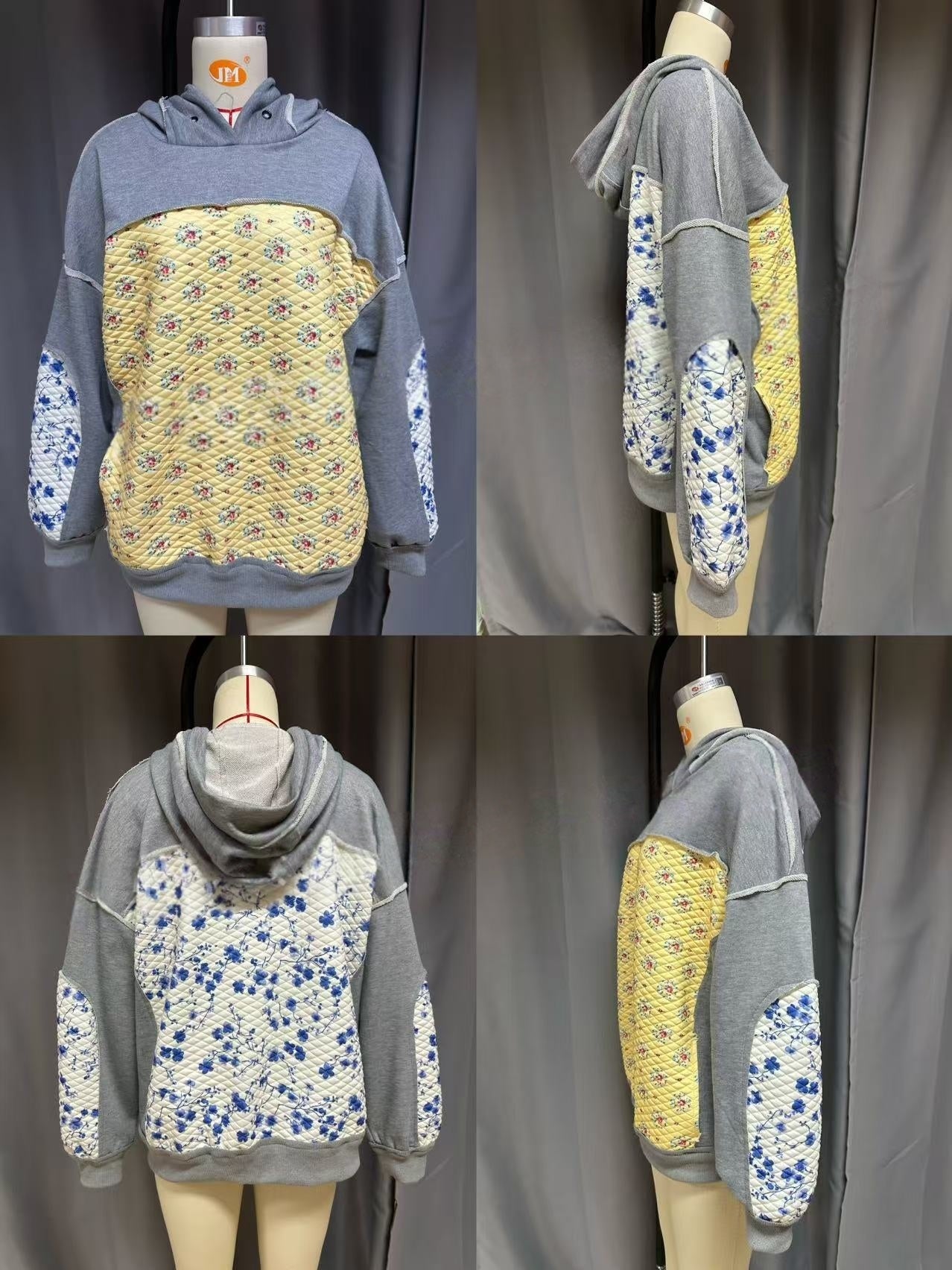 PREORDER: Patchwork Splice Hoodie 1.12.26