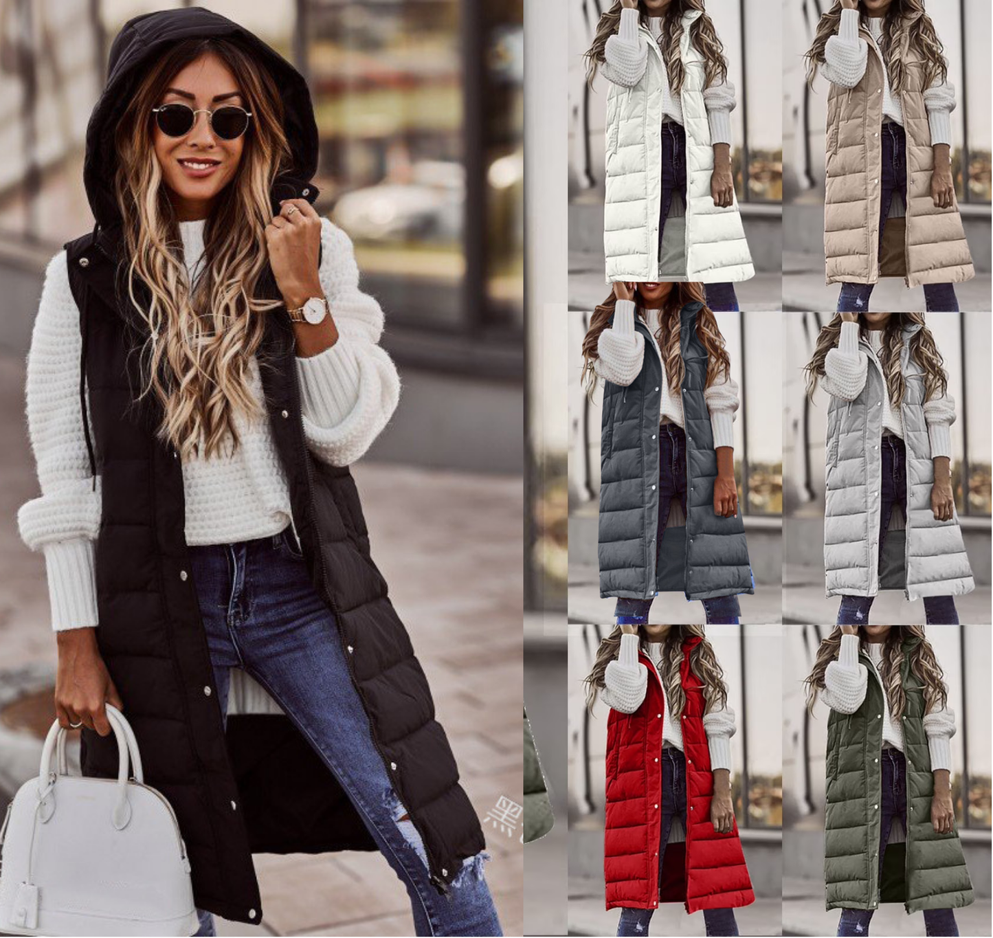 PREORDER: RERUN Zuri Everything Puffer Vest 1.12.26 osym