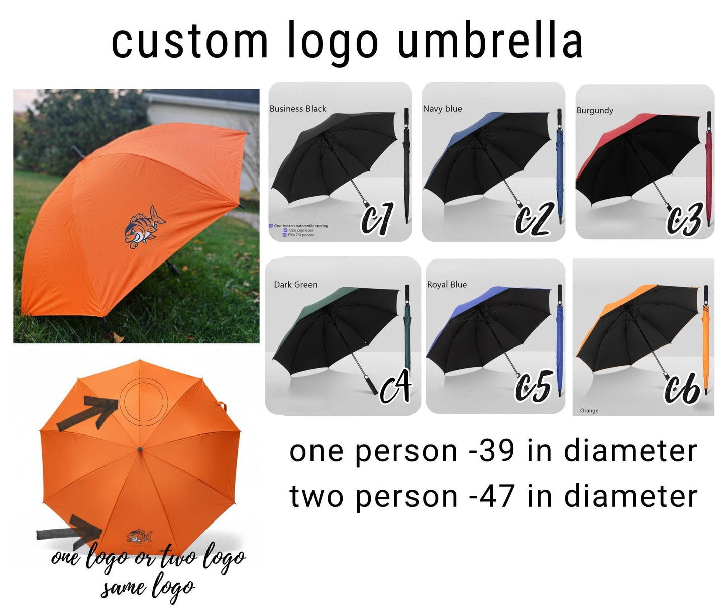 PREORDER: CUSTOM LOGO UMBRELLAS 11.10.25 osym