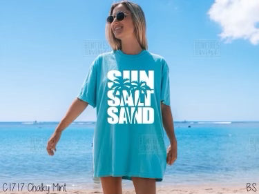 Sun salt sand