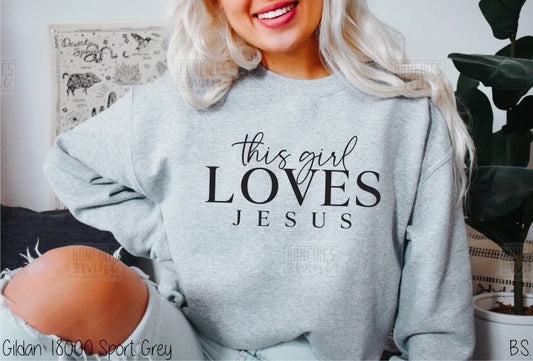 This girl loves Jesus