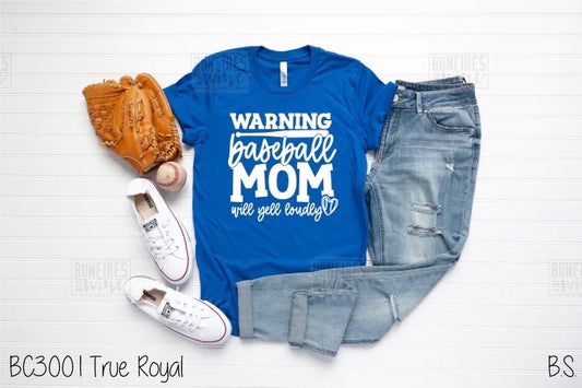 Warning - Baseball Mom