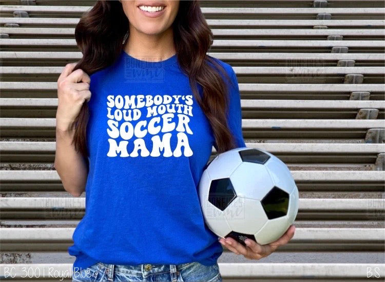 Somebody’s loud mouth soccer mama
